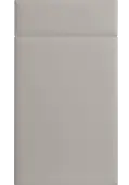 Bella Supermatt Pebble : Style : Lincoln. MDF Vinyl Wrapped Door/Drawer