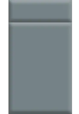 Click Here To Enlarge This Photo Of Bella Supermatt Mood Grey : Style : Lincoln. MDF Vinyl Wrapped Door/Drawer