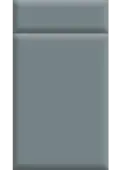 Bella Supermatt Mood Grey : Style : Lincoln. MDF Vinyl Wrapped Door/Drawer