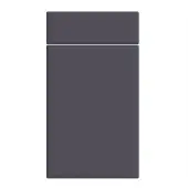 Bella Supermatt Indigo Blue : Style : Lincoln. MDF Vinyl Wrapped Door/Drawer