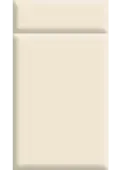 Bella Supermatt Carat Beige : Style : Lincoln. MDF Vinyl Wrapped Door/Drawer