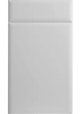 Click Here To Enlarge This Photo Of Bella Porcelain White : Style Lincoln. MDF Vinyl Wrapped Door/Drawer