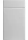 Bella Porcelain White : Style Lincoln. MDF Vinyl Wrapped Door/Drawer
