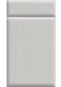 Bella Paintflow Matt Light Grey : Style : Lincoln. MDF Vinyl Wrapped Door/Drawer