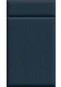 Bella Paintflow Matt Indigo Blue : Style : Lincoln. MDF Vinyl Wrapped Door/Drawer
