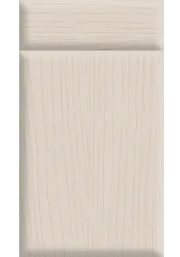 Click Here To Enlarge This Photo Of Bella Paintflow Taupe Grey : Style : Lincoln. MDF Vinyl Wrapped Door/Drawer