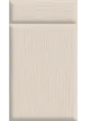 Bella Paintflow Taupe Grey : Style : Lincoln. MDF Vinyl Wrapped Door/Drawer