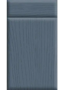Click Here To Enlarge This Photo Of Bella Paintflow Colonial Blue : Style : Lincoln. MDF Vinyl Wrapped Door/Drawer