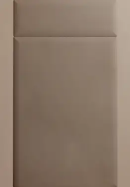 Click Here To Enlarge This Photo Of Bella Matt Stone Grey : Style : Lincoln. MDF Vinyl Wrapped Door/Drawer