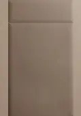 Bella Matt Stone Grey : Style : Lincoln. MDF Vinyl Wrapped Door/Drawer