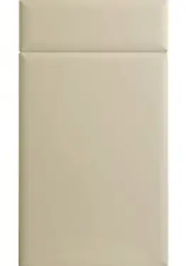 Click Here To Enlarge This Photo Of Bella Ivory : Style : Lincoln. MDF Vinyl Wrapped Door/Drawer