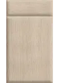 Bella Cremona Oak Cotta : Style : Lincoln. MDF Vinyl Wrapped Door/Drawer