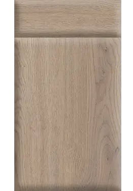 Click Here To Enlarge This Photo Of Bella Cremona Oak Cannolo : Style : Lincoln. MDF Vinyl Wrapped Door/Drawer