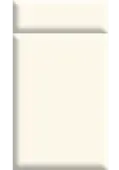 Bella Antique White : Style : Lincoln. MDF Vinyl Wrapped Door/Drawer