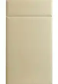 Bella High Gloss Cream : Style : Lincoln. MDF Vinyl Wrapped Door/Drawer