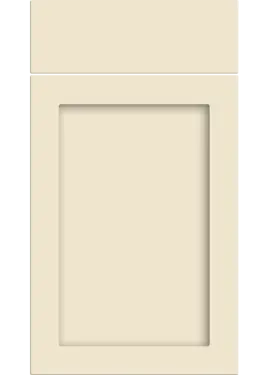 Click Here To Enlarge This Photo Of Bella Ivory : Style : Oakham. MDF Vinyl Wrapped Door/Drawer