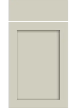 Click Here To Enlarge This Photo Of Bella Matt Mussel : Style : Oakham. MDF Vinyl Wrapped Door/Drawer