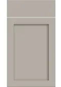 Bella Supermatt Pebble : Style : Oakham. MDF Vinyl Wrapped Door/Drawer