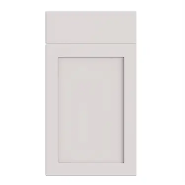 Click Here To Enlarge This Photo Of Bella Supermatt Dove Grey : Style : Oakham. MDF Vinyl Wrapped Door/Drawer