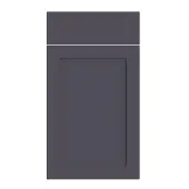 Bella Supermatt Indigo Blue : Style : Oakham. MDF Vinyl Wrapped Door/Drawer