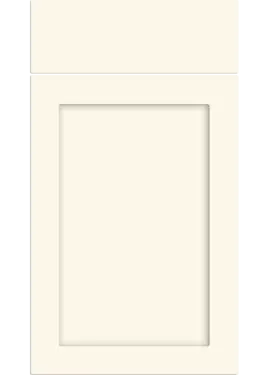 Click Here To Enlarge This Photo Of Bella Antique White : Style : Oakham. MDF Vinyl Wrapped Door/Drawer