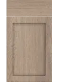 Bella Cremona Oak Cannolo : Style : Oakham. MDF Vinyl Wrapped Door/Drawer