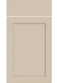 Bella Supermatt Macademia : Style : Oakham. MDF Vinyl Wrapped Door/Drawer