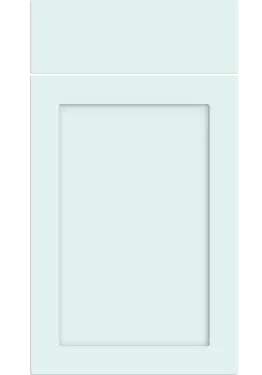 Click Here To Enlarge This Photo Of Bella Supermatt Scandinavian Blue : Style : Oakham. MDF Vinyl Wrapped Door/Drawer