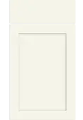 Bella Supermatt White Grey : Style : Oakham. MDF Vinyl Wrapped Door/Drawer
