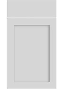 Click Here To Enlarge This Photo Of Bella Porcelain White : Style : Oakham. MDF Vinyl Wrapped Door/Drawer