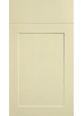 Click Here To Enlarge This Photo Of Bella Vanilla : Style : Richmond. MDF Vinyl Wrapped Door/Drawer