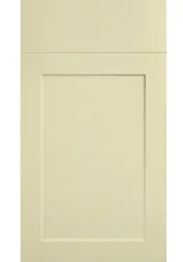 Click Here To Enlarge This Photo Of Bella Vanilla : Style : Richmond. MDF Vinyl Wrapped Door/Drawer