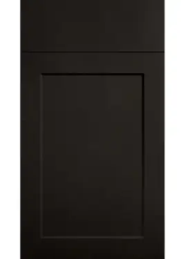 Click Here To Enlarge This Photo Of Bella Supermatt Graphite : Style : Richmond. MDF Vinyl Wrapped Door/Drawer