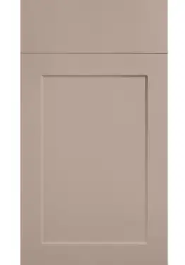 Click Here To Enlarge This Photo Of Bella Supermatt Cashmere : Style : Richmond. MDF Vinyl Wrapped Door/Drawer