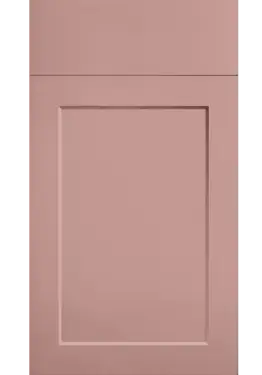 Click Here To Enlarge This Photo Of Bella Supermatt Blush Pink : Style : Richmond. MDF Vinyl Wrapped Door/Drawer