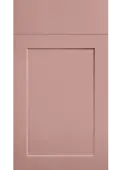 Bella Supermatt Blush Pink : Style : Richmond. MDF Vinyl Wrapped Door/Drawer
