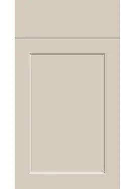 Click Here To Enlarge This Photo Of Bella Supermatt Taupe Grey : Style : Richmond. MDF Vinyl Wrapped Door/Drawer