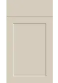 Bella Supermatt Taupe Grey : Style : Richmond. MDF Vinyl Wrapped Door/Drawer