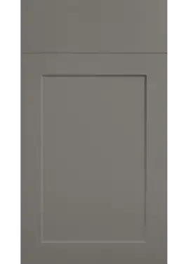 Click Here To Enlarge This Photo Of Bella Supermatt Taupe : Style : Richmond. MDF Vinyl Wrapped Door/Drawer