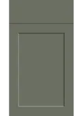 Bella Supermatt Smoke Green : Style : Richmond. MDF Vinyl Wrapped Door/Drawer