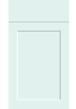 Click Here To Enlarge This Photo Of Bella Supermatt Scandinavian Blue : Style : Richmond. MDF Vinyl Wrapped Door/Drawer
