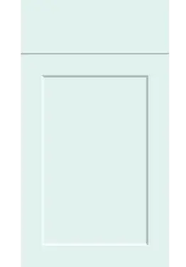Click Here To Enlarge This Photo Of Bella Supermatt Scandinavian Blue : Style : Richmond. MDF Vinyl Wrapped Door/Drawer