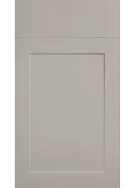 Click Here To Enlarge This Photo Of Bella Supermatt Pebble : Style : Richmond. MDF Vinyl Wrapped Door/Drawer