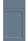 Bella Supermatt Misty Blue : Style : Richmond. MDF Vinyl Wrapped Door/Drawer