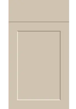 Click Here To Enlarge This Photo Of Bella Supermatt Macademia : Style : Richmond. MDF Vinyl Wrapped Door/Drawer