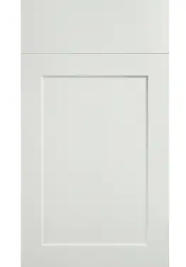 Click Here To Enlarge This Photo Of Bella Satin White : Style : Richmond. MDF Vinyl Wrapped Door/Drawer