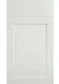 Bella Satin White : Style : Richmond. MDF Vinyl Wrapped Door/Drawer