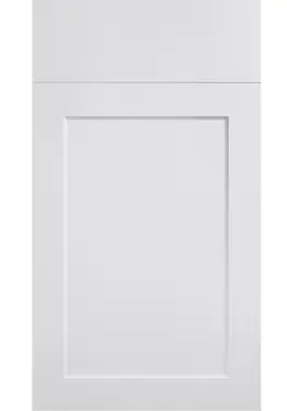 Click Here To Enlarge This Photo Of Bella Porcelain White : Style Richmond. MDF Vinyl Wrapped Door/Drawer