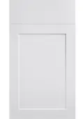 Bella Porcelain White : Style Richmond. MDF Vinyl Wrapped Door/Drawer