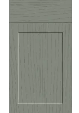 Click Here To Enlarge This Photo Of Bella Paintflow Matt Sage Green : Style : Richmond. MDF Vinyl Wrapped Door/Drawer